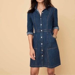 Cindy Denim Dress by Untuckit